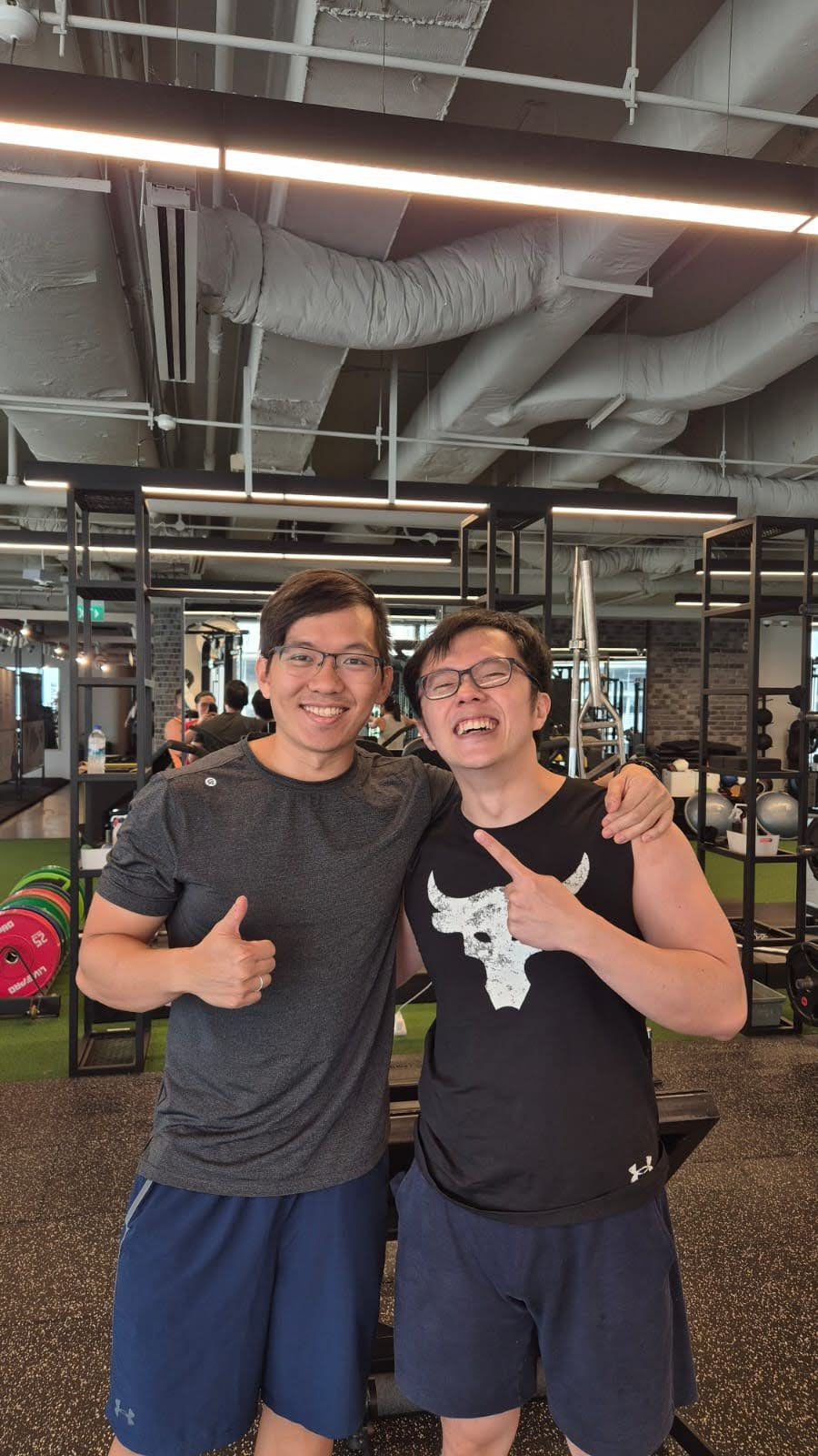 Marc's personal trainer, Daniel